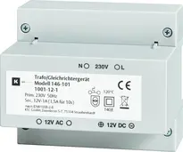 Hauptbild 1 Trafo-Gleichrichter Modell 1001 1001