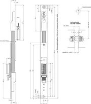 Technische Zeichnung Kabelübergang 10314-11 10314-11-----00