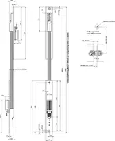 Technische Zeichnung Kabelübergang 10314-21 10314-21-----00