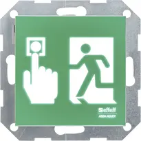 Hinweisschildmodul beleuchtet für Fluchtwege