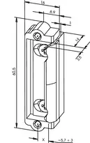 Technische Zeichnung Austauschstück 1410-35------00