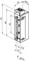 Technische Zeichnung Austauschstück 1410-F2------00