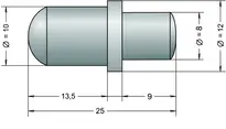 Technische Zeichnung Aufwerfer Modell 1021 1021---------00