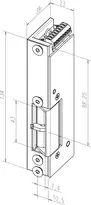 Technische Zeichnung Fluchttüröffner 331U80------###