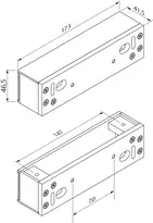 Technische Zeichnung Gehäuse MAGAC-H-1600---