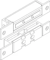 Product image Mini-shear-magnet MAGS1600MM----H