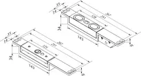 Technical drawing Maxi-shear-magnet MAGS4200MM---35