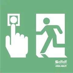 Kunststoffschild für Hinweisschild beleuchtet