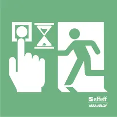 Kunststoffschild für Hinweisschild beleuchtet