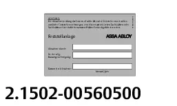 Abnahmeschild