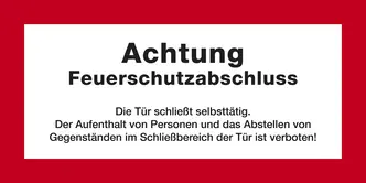 Kennzeichnungs-Schild