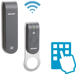 RFID-Leser mit Platte