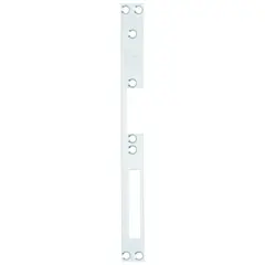 Flat strike plates for security applications