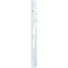 Angled strike plates for security applications