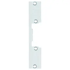 Flat strike plates, short, square