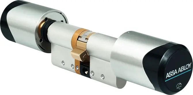 Metall Knauf- Doppelzylinder V2