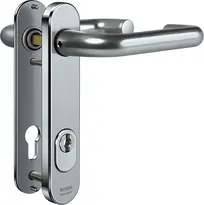 Hauptbild Stahl-Schutzbeschlag mit Zylinderabdeckung - Drücker/Drücker S6B3,VAR=FS