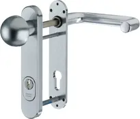 Hauptbild Stahl-Schutzbeschlag - Rundknauf/Drücker S6B6,VAR=FS