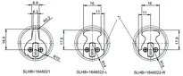 Technische Zeichnung 3 Schraubzylinder CLIQ® Go N093,SERVICE=CLIQGo