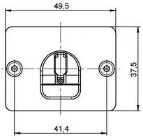 Technische Zeichnung 1 Wechselkernmodul VE35