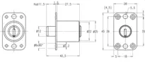 Technische Zeichnung Druckzylinder CH_KESO__3.040_neu_ch