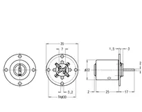 Technische Zeichnung Schalterzylinder CH_KESO__6._39_neu_ch