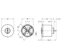 Technische Zeichnung Schalterzylinder CH_KESO__6._19_neu_ch
