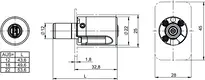 Technische Zeichnung Druckzylinder eCLIQ CH_N3.040