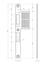 Haupt-Lappenschliessblech B-40341H
