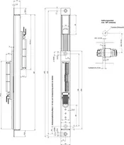 Technische Zeichnung Kabelübergang 10314-34 10314-34-----00