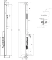 Technische Zeichnung Kabelübergang 10314-40 10314-40-----00
