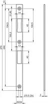 Hauptbild Flachschließblech N6500 N6500