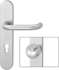 Panic fitting for wide style doors