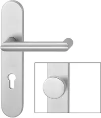 Panic fitting for wide style doors