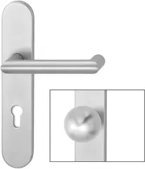 Panic fitting for wide style doors