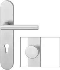 Standard fitting for wide style doors