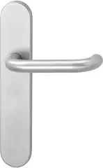 Passive leaf door set for wide style doors