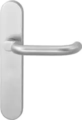 Fire protection fitting with panic handle for wide style doors
