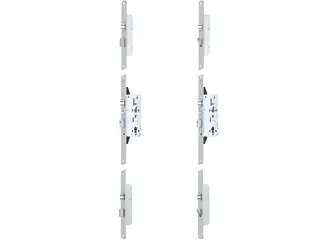 Self-locking multi-point locks mechanical