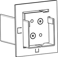 Cutting device for panic touch bar type B
