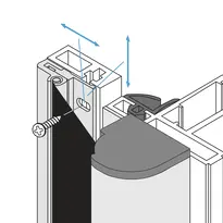 Montageprofil verstellbar