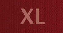 Surcharge, red fabric XL 330 mm draw out length