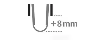 Lippenverlängerung (+8mm) 900914