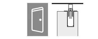 Absenkdichtung Einbau oben 900915