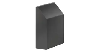 Auflaufkulisse zu Planet KG-A/-S schmal, schwarz 900425