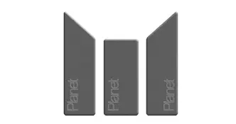 Abdeckplatten-Set für Planet KG-F10 schmal 902074