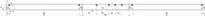 Technical drawing 1 Mounting plate A180 DCA180-----9016