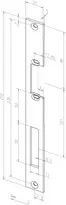 Illustration DIN gauche – DIN droite en miroir