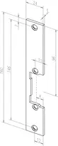 Dessin technique Têtière plate -------29302-01