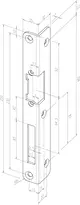 Illustration DIN gauche – DIN droite en miroir